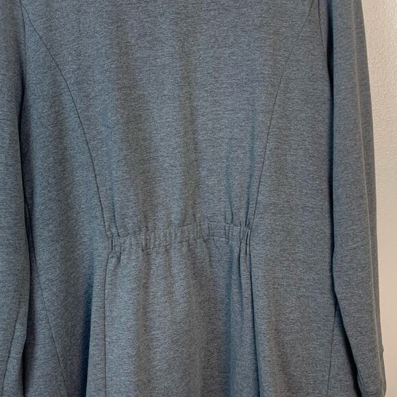 H by Halston Gray Open Jacket with Pockets Size Medium - Picture 7 of 11